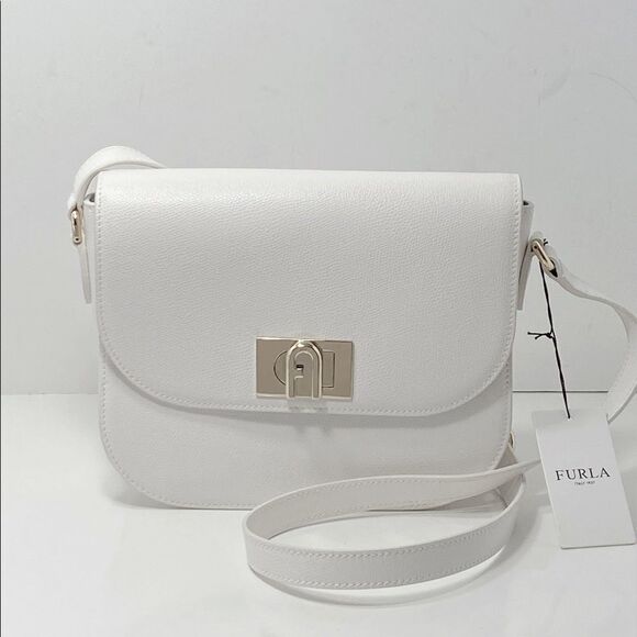 Furla Small Furla 1927 Leather Shoulder Bag - Picture 1 of 13